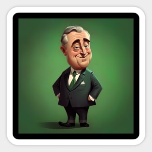 Franklin D. Roosevelt Sticker